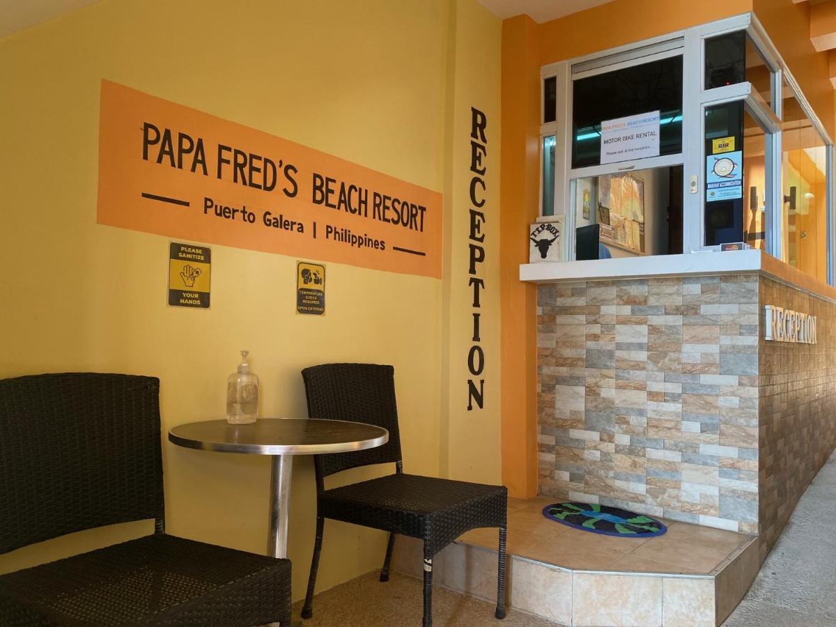 Papa Freds Beach Resort Puerto Galera Exterior foto