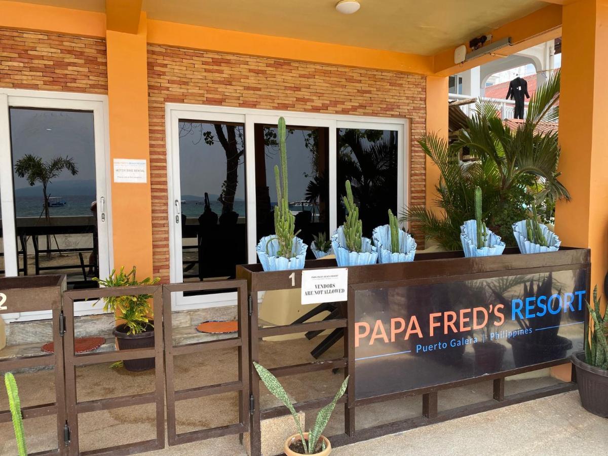 Papa Freds Beach Resort Puerto Galera Exterior foto